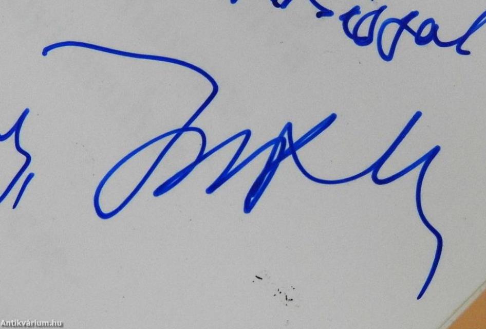 A megkerült téma (dedikált példány)