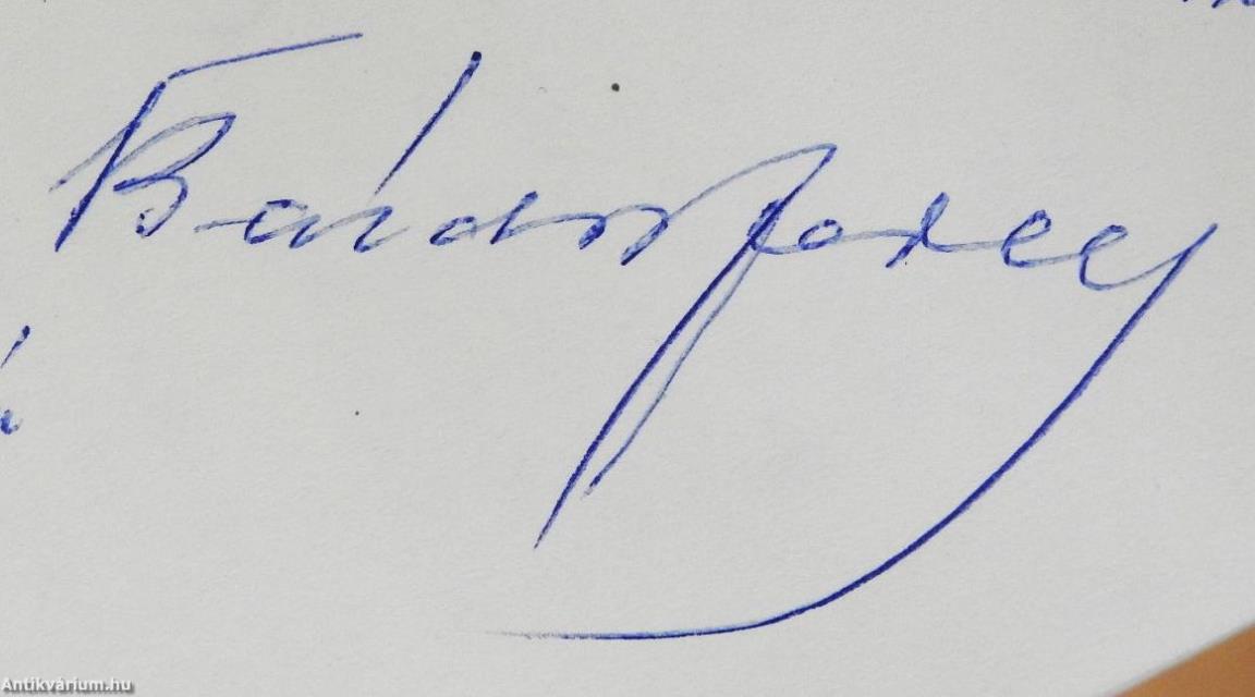 Bajai harangok (dedikált példány)