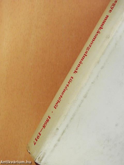 Válogatott dokumentumok Csongrád megye munkásmozgalmának történetéből (dedikált példány)