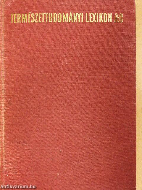 Természettudományi lexikon 1-7.