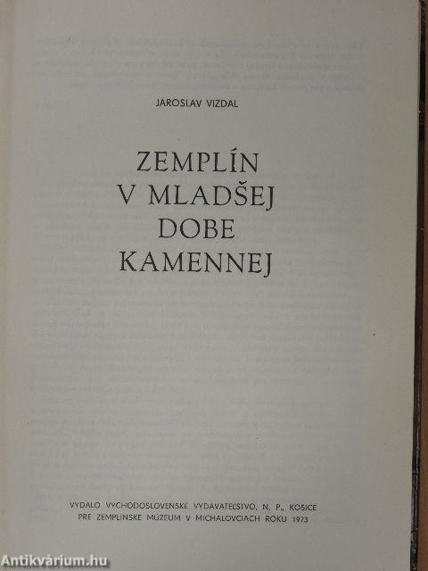 Zemplín v Mladsej Dobe Kamennej