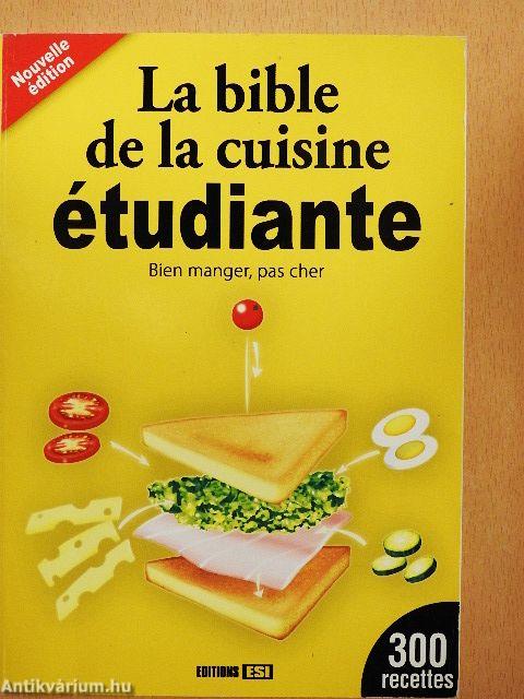 La bible de la cuisine étudiante