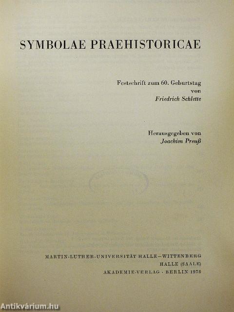 Symbolae Praehistoricae