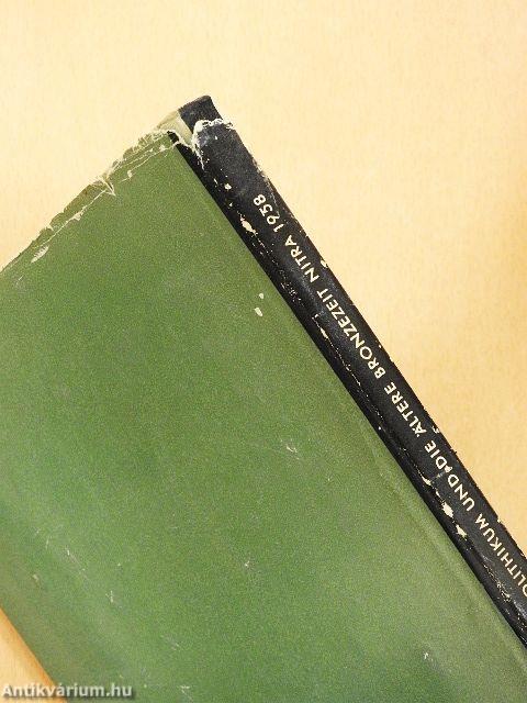 Kommission für das Äneolithikum und die Ältere Bronzezeit Nitra 1958