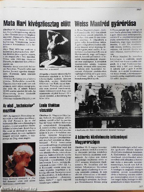 A XX. század krónikája