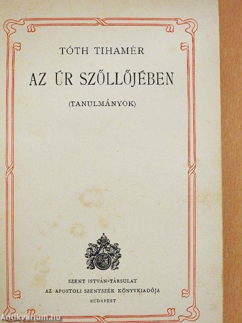 Az Úr szőllőjében