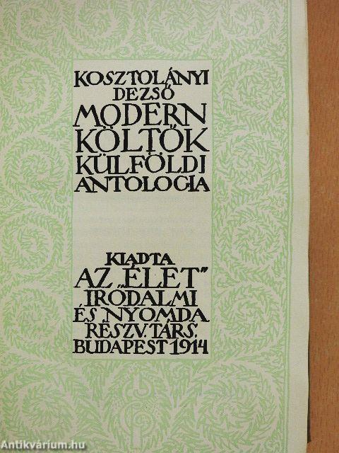 Modern költők