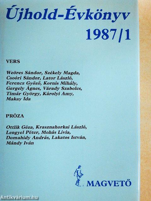Újhold-Évkönyv 1987/1