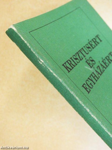 Krisztusért és Egyházáért