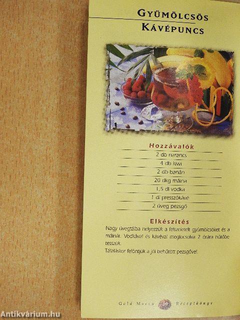 Tchibo Gold Mocca Receptkönyv