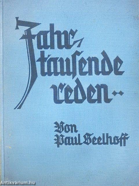 Jahrtausende reden.. (gótbetűs)