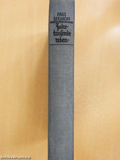 Jahrtausende reden.. (gótbetűs)