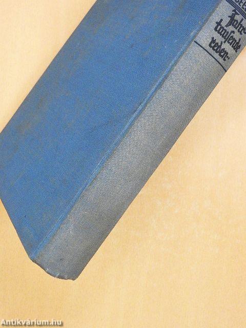 Jahrtausende reden.. (gótbetűs)