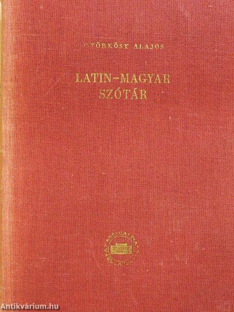 Latin-magyar szótár