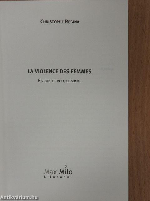 La violence des femmes