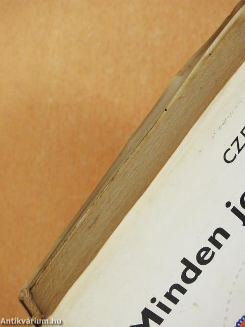 Minden jegy elkelt (dedikált példány)