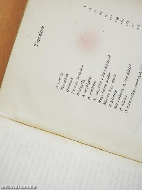 Minden jegy elkelt (dedikált példány)