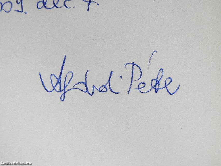 Fejtő Ferenc testamentuma (dedikált példány)