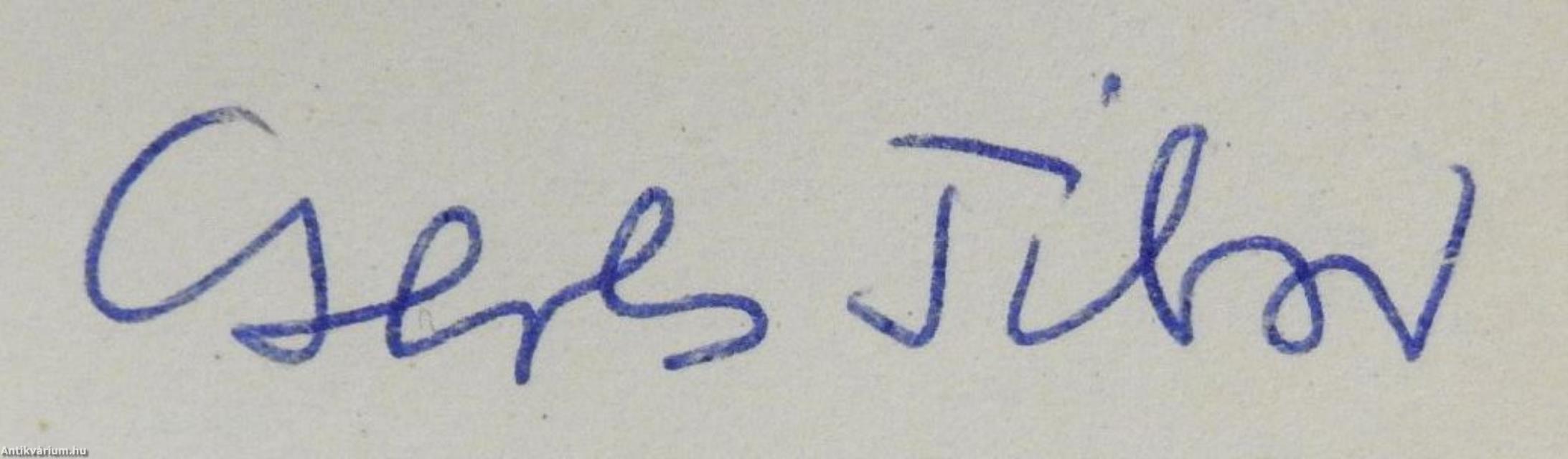 Fekete rózsa (dedikált példány)