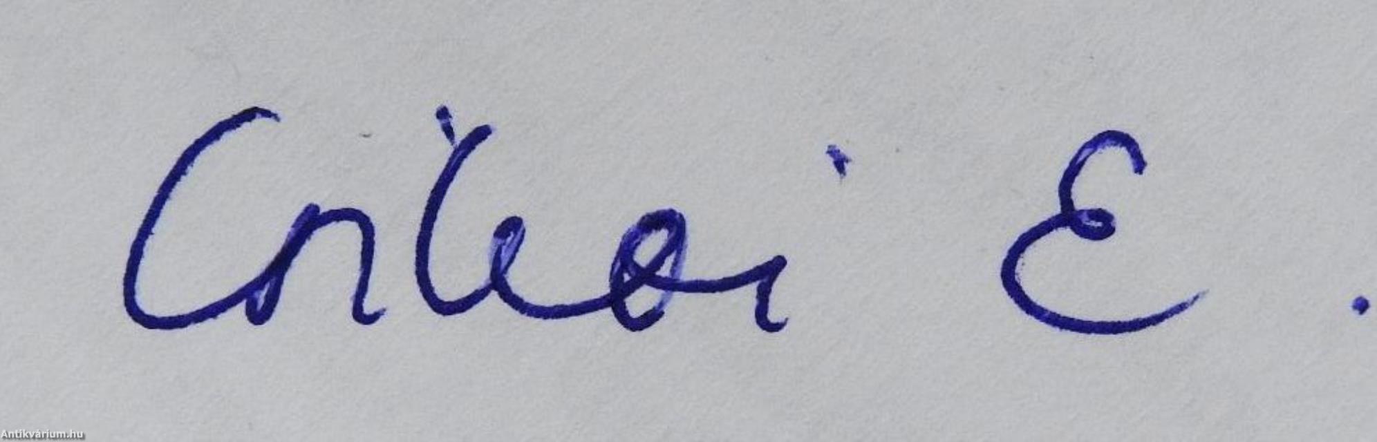 Kis madárkák (dedikált példány)