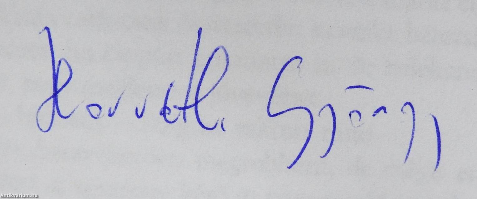 Estvér (dedikált példány)