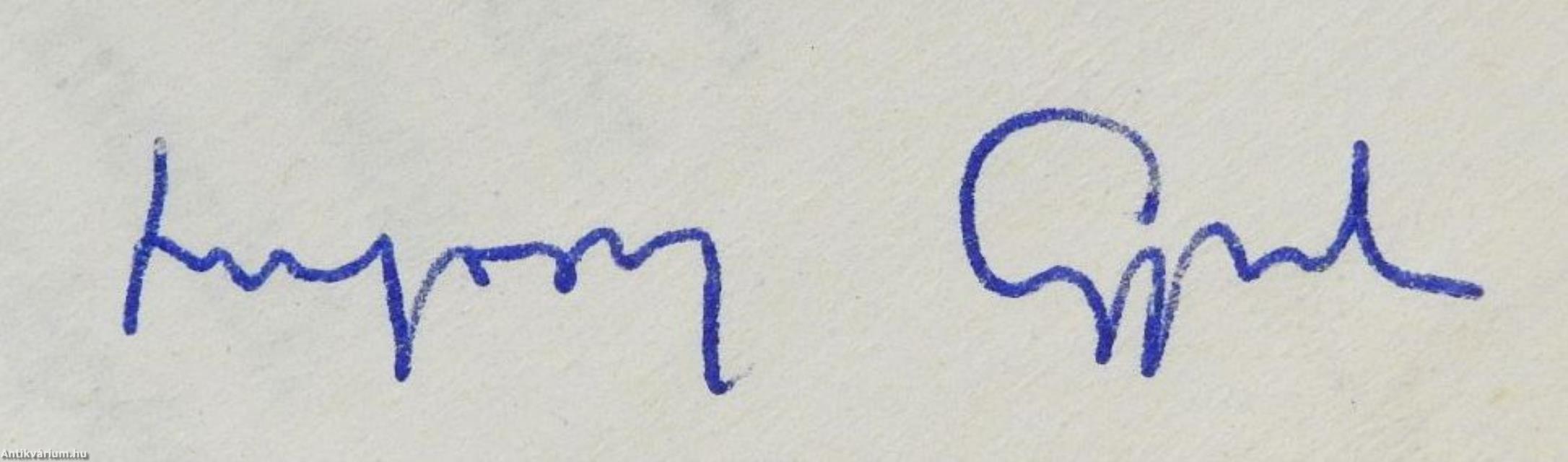 Körforgások (dedikált példány)