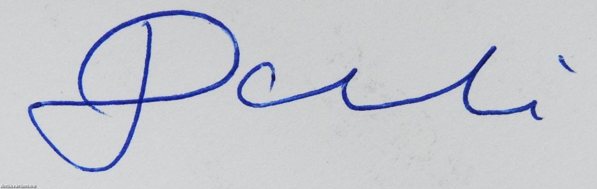 Profán (dedikált példány)