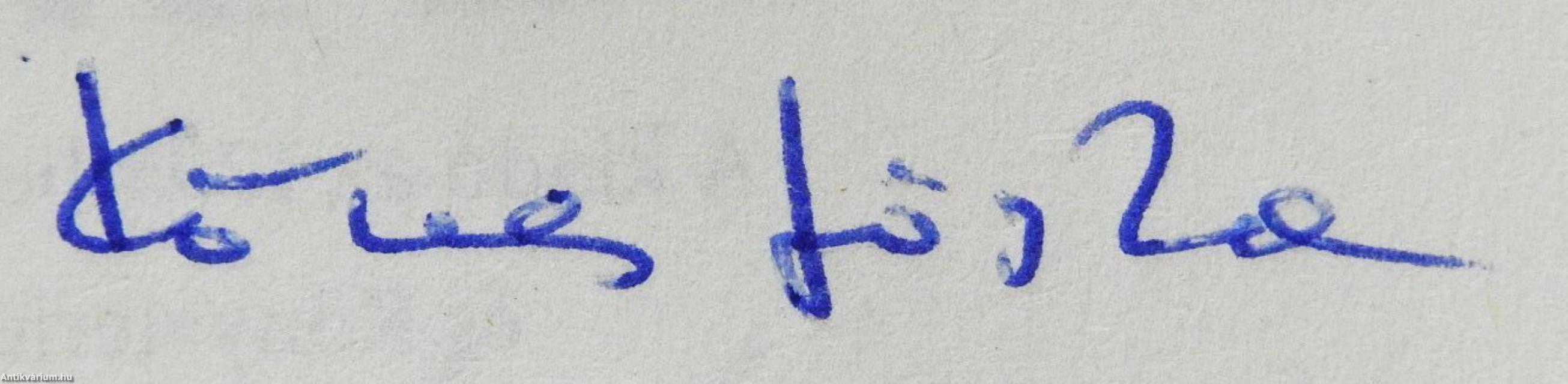 Bambi, közért, kupleráj (dedikált példány)