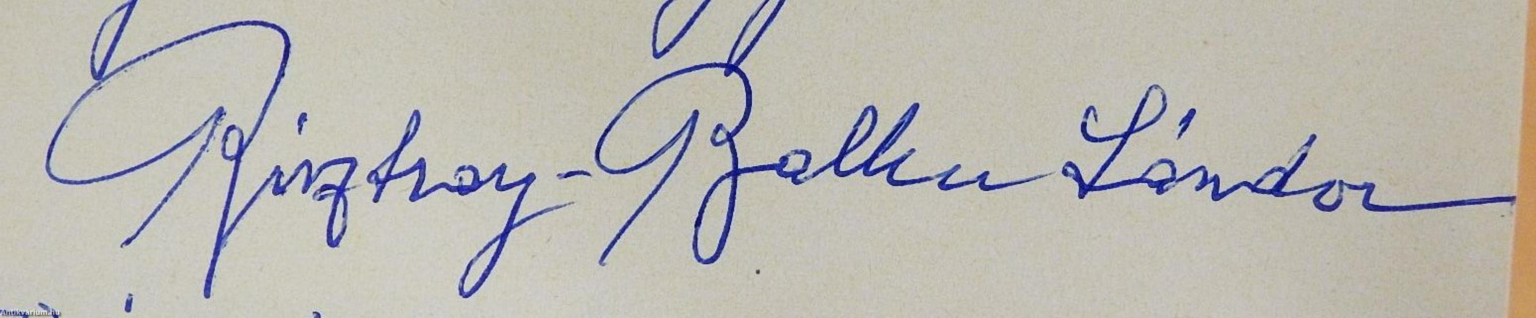 Radiológiai munkák (dedikált példány)