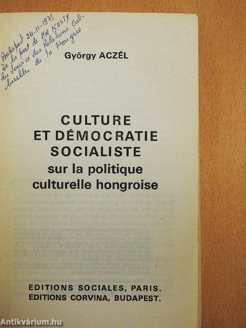 Culture et Démocratie Socialiste