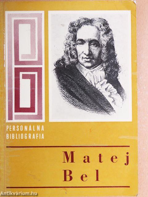 Matej Bel
