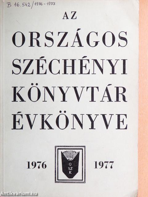 Az Országos Széchényi Könyvtár Évkönyve 1976-1977