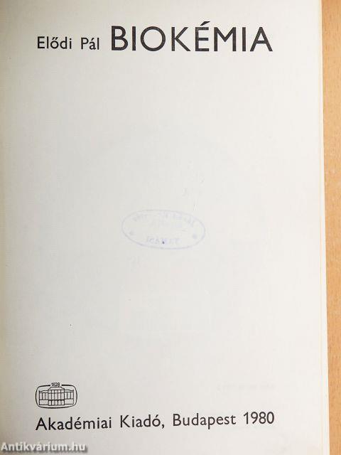 Biokémia