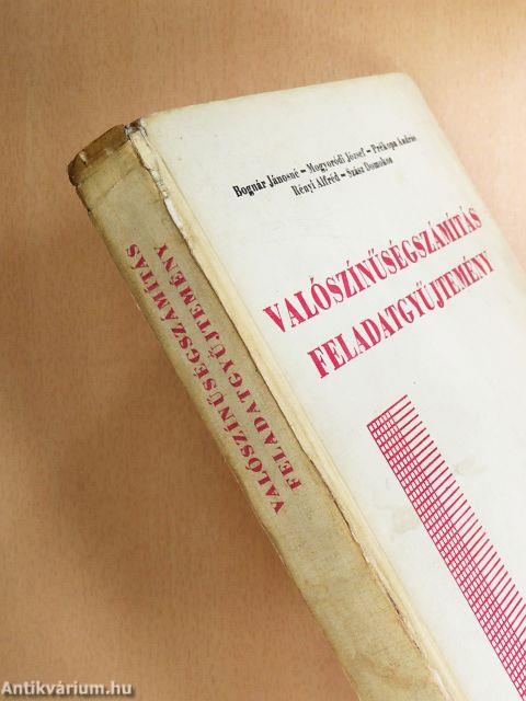 Valószínűségszámítás feladatgyűjtemény