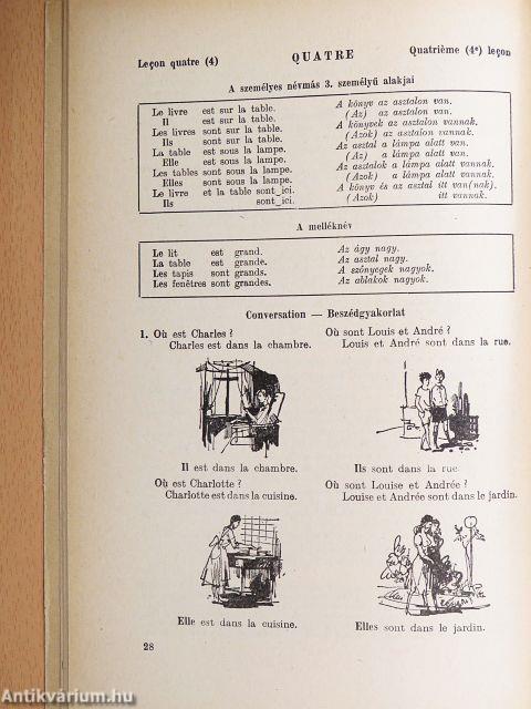 Francia nyelvkönyv kezdők számára