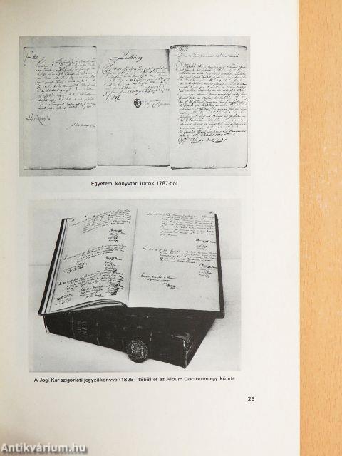 Az Eötvös Loránd Tudományegyetem Levéltára 1635-1975