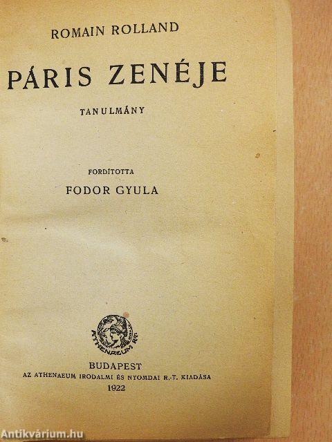 Páris zenéje/A vidám tudomány/A tudomány/A szépség lényege és értéke/Vázlatok a zeneművészet új esztétikájához/Shakespeare/Arany János