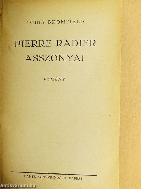 Pierre Radier asszonyai