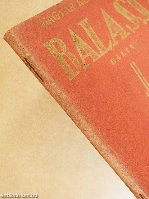 Balassa Bálint válogatott költeményei