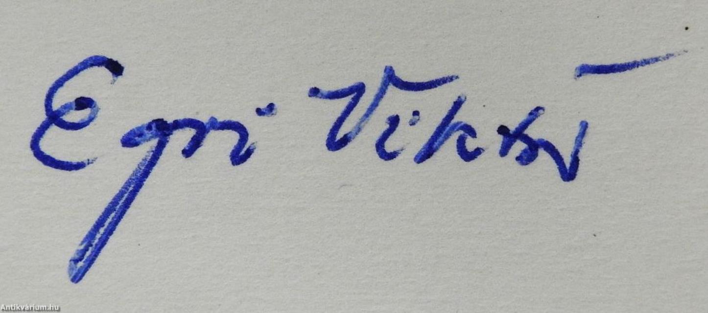 Festett világ (dedikált példány)