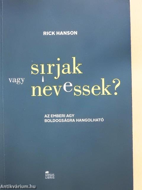 Sírjak vagy nevessek? (dedikált példány)