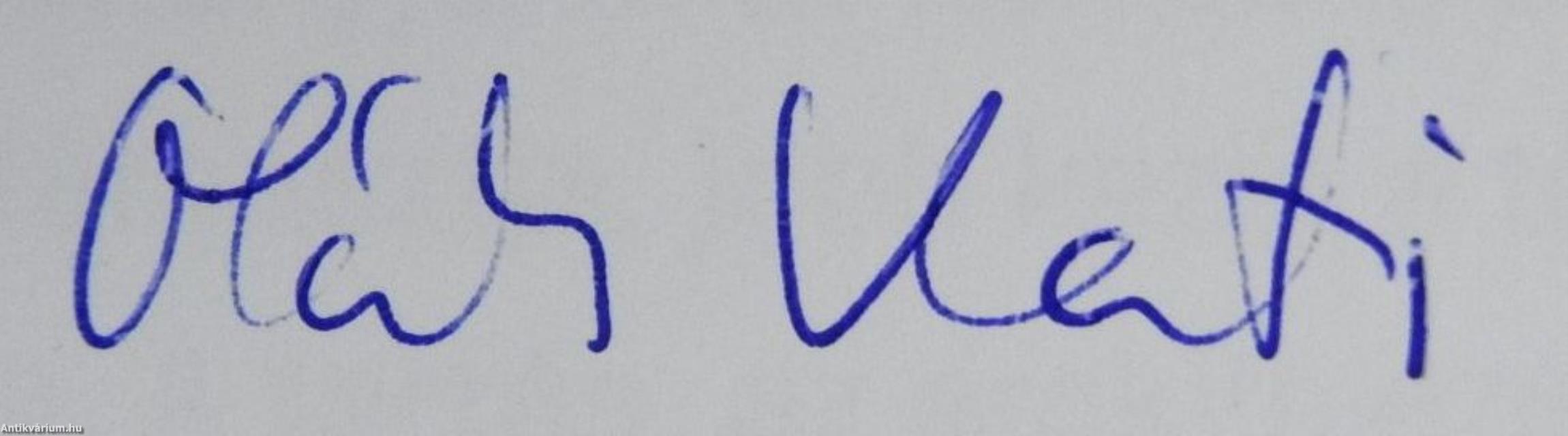 Éghez ragadt művészet (dedikált példány)