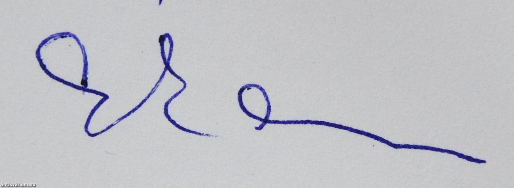 Lelki evolúció VII. (dedikált példány)