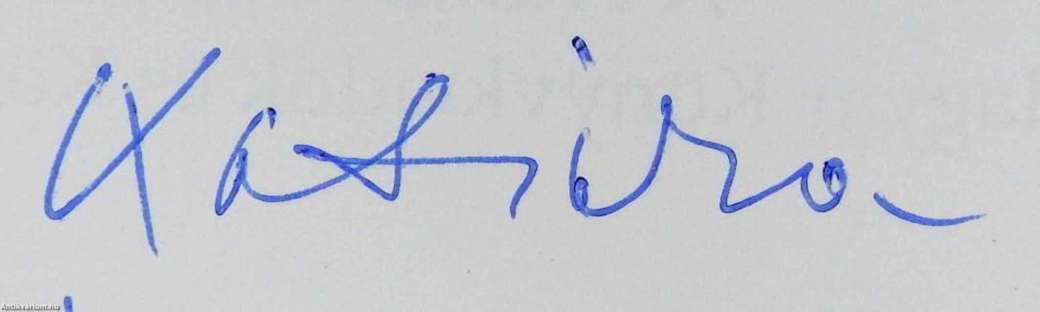 Isten könnycseppje Balaton (dedikált példány)