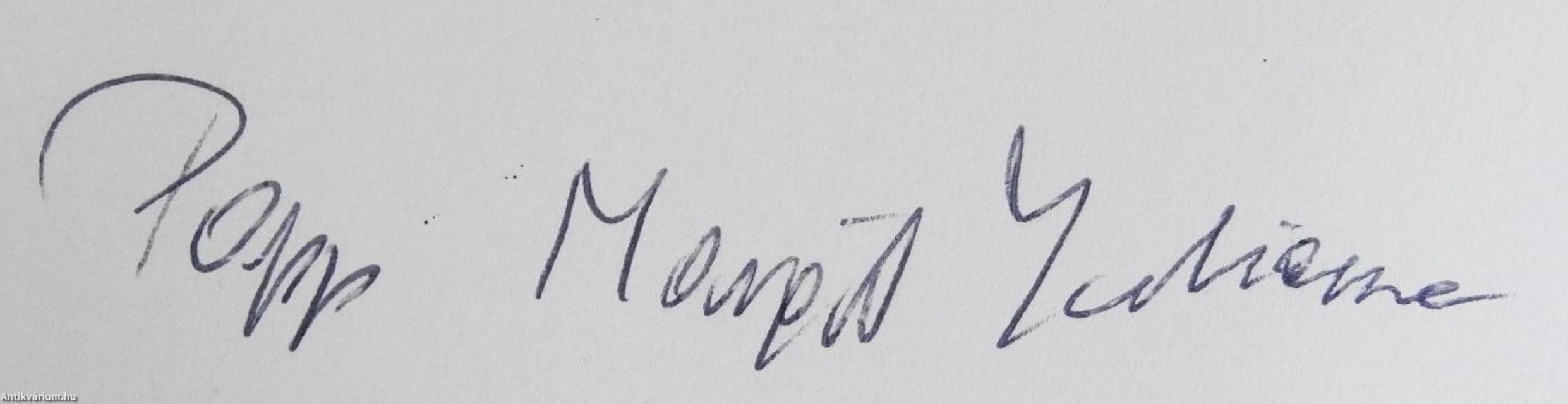 Hajnalhasadás (dedikált példány)