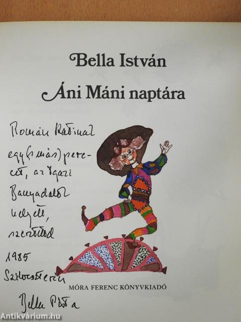 Áni Máni naptára (dedikált példány)