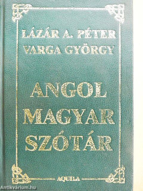 Angol-magyar szótár