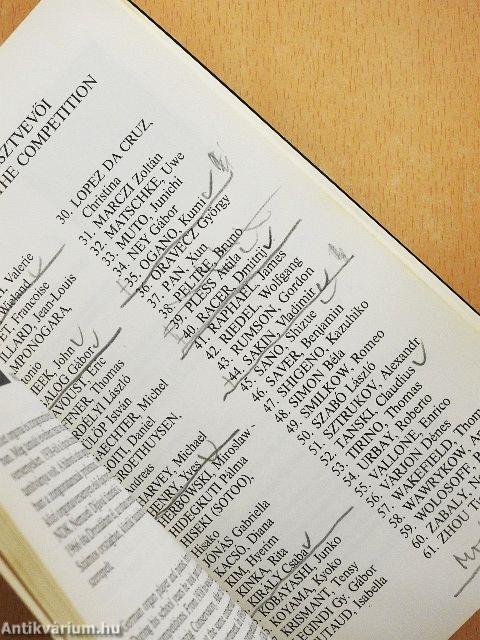 Liszt Ferenc zongoraverseny 1986.