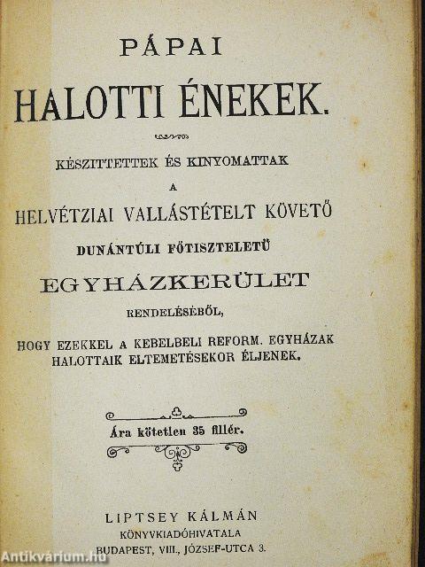 Pápai Halotti énekek