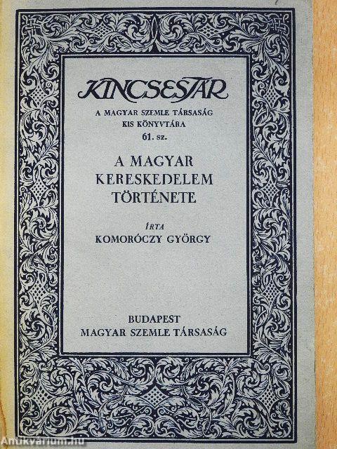 A magyar kereskedelem története